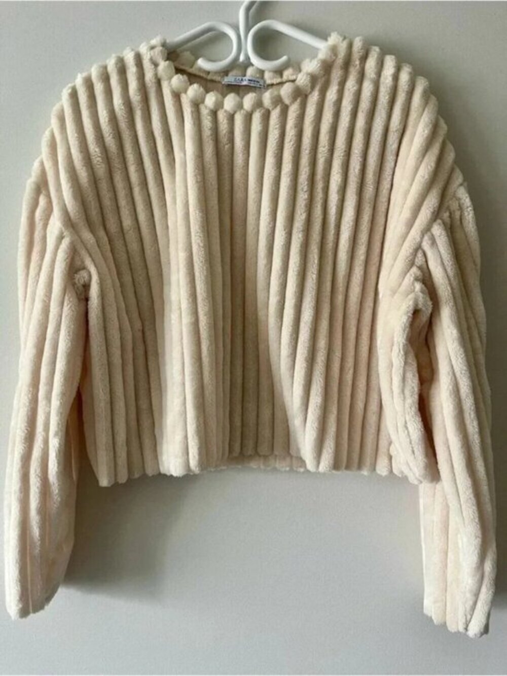 Zara Trafaluc Hot Chocolate Super Soft Ribbed Sweater